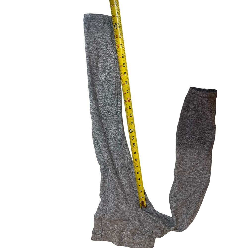 Lululemon Pure Practice High Waisted 4 Way Stretch Heather Gray Leggings Size 2 - Picture 8 of 12